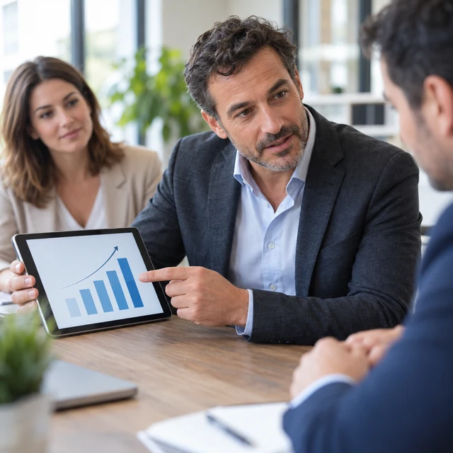 Illustration : Gestion d'entreprise & conseil